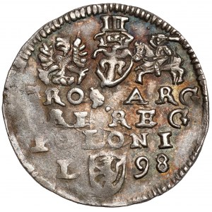 Sigismund III. Wasa, Trojak Lublin 1598 - L von links