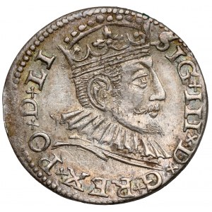 Zygmunt III Waza, Trojak Ryga 1593 - LI zamiast LIV