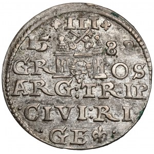 Sigismund III Vasa, Troika Riga 1588 - small head