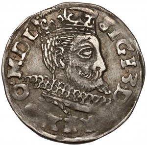 Sigismund III. Wasa, Trojak Wschowa 1598 - Buchstaben HR-K - seltener