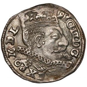 Sigismund III Vasa, Trojak Lublin 1598 - L im Datum - groß