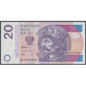 20 PLN 2016 BL - 7654567 - radar po sobě jdoucí 7-4-7