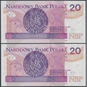 20 PLN 2016 BL - 8008008 - 8088808 - Radar (2 Stck.)