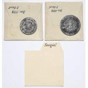 Schmiegel (Smigiel), 10 a 50 fenig 1917, sada (2ks) - ex. Kalkowski