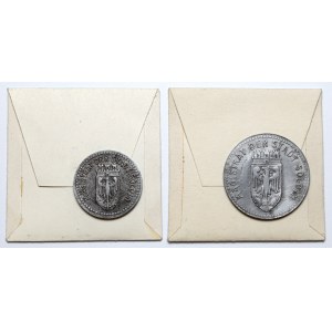 Soldin (Mysliborz), 10 and 50 fenig 1919, set (2pc) - ex. Kalkowski