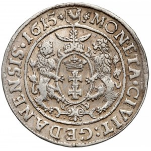 Zikmund III Vasa, Ort Gdaňsk 1615 - široký otvor - MON-ETA