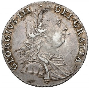 Anglicko, Juraj III., šiling 1787