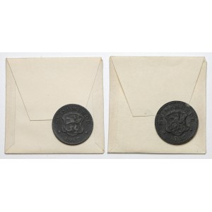 Swinemunde (Swinoujscie), 5 and 10 fenig 1917, set (2pcs) - ex. Kalkowski