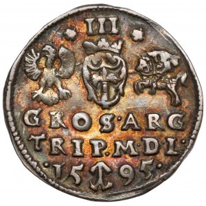 Sigismund III Vasa, Troika Vilnius 1595 - sehr schön