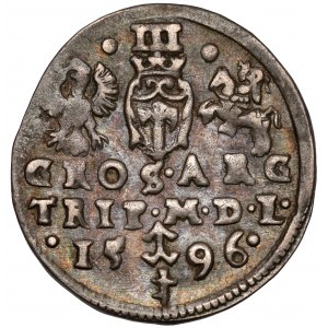 Sigismund III Vasa, Troika Vilnius 1596 - Prussia