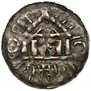 CNP denarius type I - temple/cross.