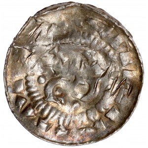 Type IV cross denarius with Alpha and Omega