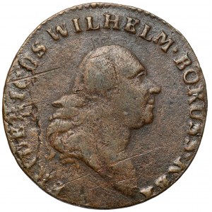 South Prussia, 1797-B penny, Wroclaw.