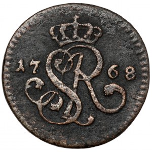 Poniatowski, půlpenny 1768-G, Krakov