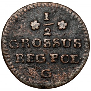 Poniatowski, Half-penny 1768-G, Cracow