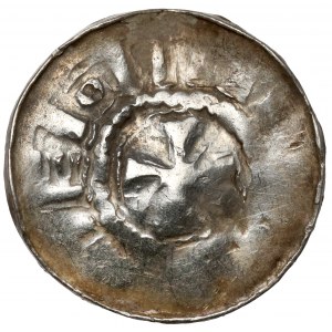 CNP II cross denarius - with shrine