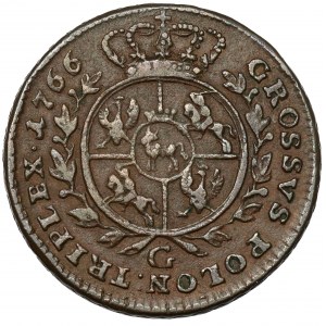 Poniatowski, Trojak 1766-G, Kraków