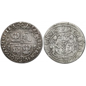 Žigmund III Vasa, Ort Bydgoszcz 1623 a Gdansk 1624, sada (2ks)