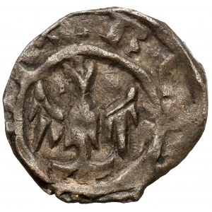 Kasimir III. der Große, Krakauer Denar ohne Datum - ex. Herstal