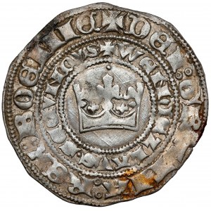 Czechy, Wacław II Czeski (1278–1305) Grosz praski