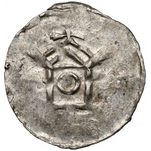 Franky, Otto II alebo Otto III (973-983-1002) Denár
