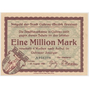 Guhrau (Silesian Mountain), 1 million mk 1923