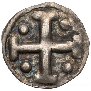 Austria, Karyntia, Ulryk II (1181–1202) Denar typu friesacher
