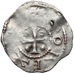 Kolonia, Otto II lub Otto III (973–1002) Denar bez daty