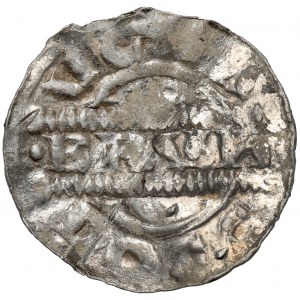 Nizozemsko, Frísko, markrabě Bruno III (1038-1057) Denár