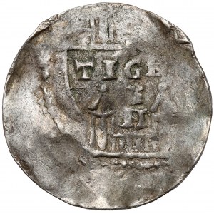 Štrasburk, Heinrich II (1002-1024) Denár