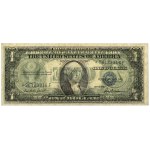 USA, Stříbrný certifikát 1 dolar 1935