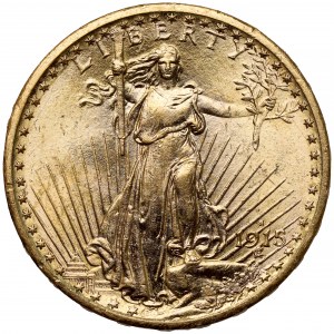 USA, 20 dollars 1915-S, San Francisco