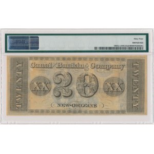 USA, Luisiana 20 Dollars 1840
