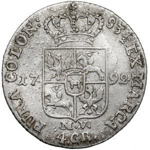 Poniatowski, Złotówka 1792 M.V.