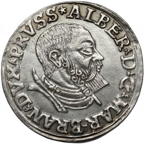 Prusko, Albrecht Hohenzollern, Trojak Königsberg 1535