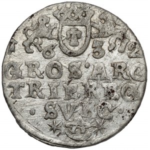 Gustav II. Adolf, Trojak Elbląg 1632 - Krone