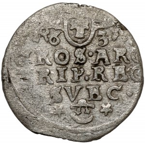 Gustavus Adolf, Trojak Elblag 1632? - crown