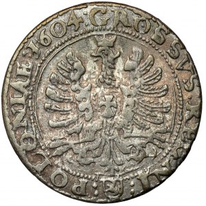 Sigismund III Vasa, Cracow 1604 penny - Lewart