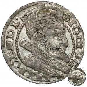 Sigismund III Vasa, Krakow 1606 penny - with cross - very nice