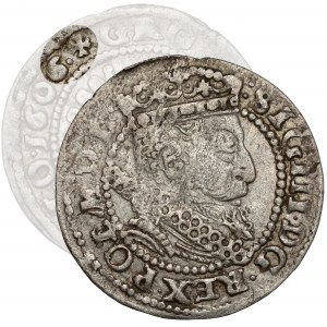 Sigismund III Vasa, Cracow 1606 penny - cross on reverse - B.RZADKI