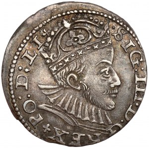 Sigismund III Vasa, Troika Riga 1588 - kleiner Kopf - sehr schön