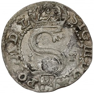 Zygmunt III Waza, Szeląg Olkusz 1591 - półruszt