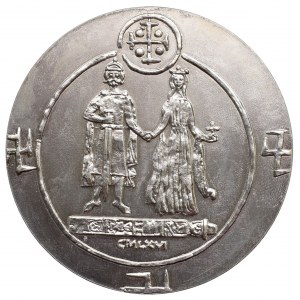 Medal SREBRO seria królów - Mieszko I (O)