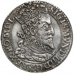 Sigismund III Vasa, Malbork Sixpence 1599 - large head - rare