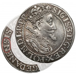 Žigmund III Vasa, Ort Danzig 1613 - chyba GEDANEN-SIS