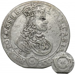 Johannes II. Kasimir, Ort Krakau 1668 - Leliwa - selten