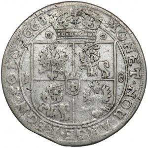 Johannes II. Kasimir, Ort Krakau 1668 - Leliwa - selten