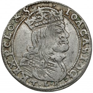 Jan II Kazimierz, Szóstak Wilno 1665 TLB