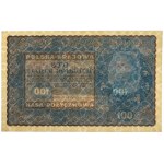 100 mkp 08.1919 - verschiedene Serien (4 St.)