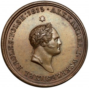 Polens Medaille für seinen Wohltäter 1826 - Bronze